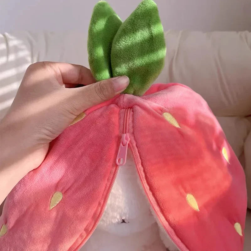 Strawberry/Carrot zip Plushies