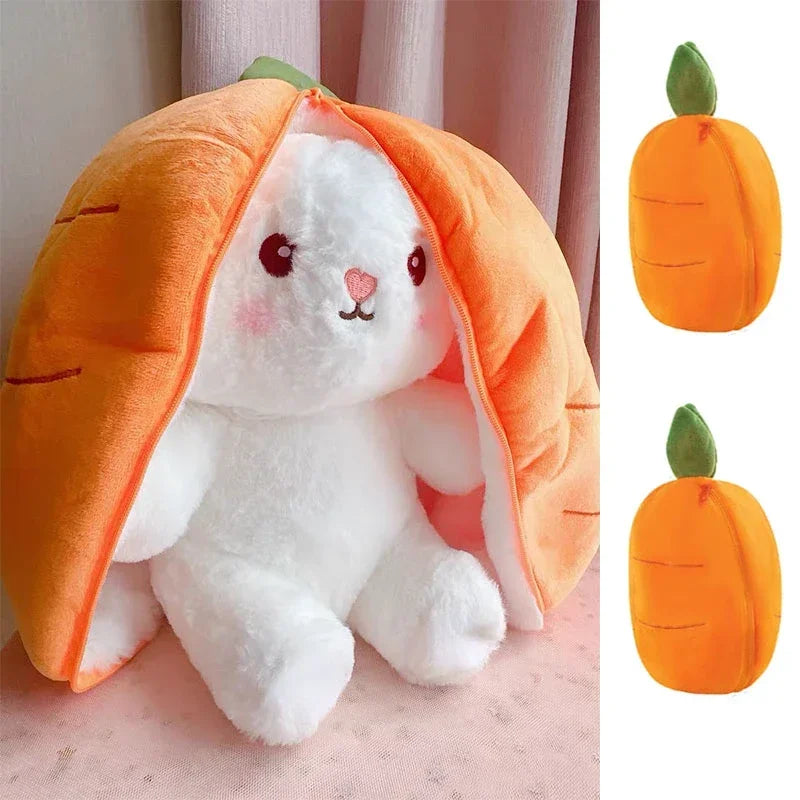 Strawberry/Carrot zip Plushies