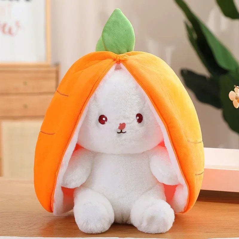 Strawberry/Carrot zip Plushies
