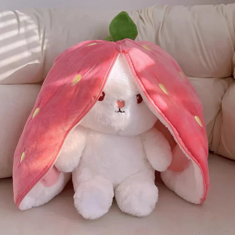 Strawberry/Carrot zip Plushies