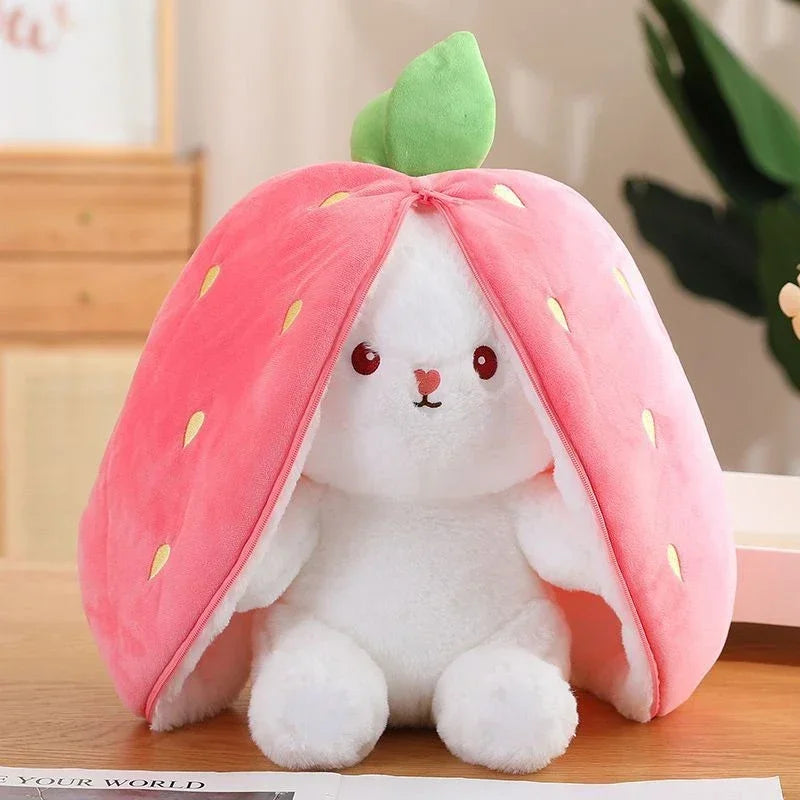 Strawberry/Carrot zip Plushies