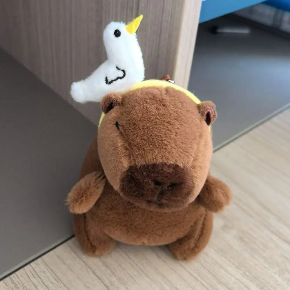 Kawaii Capybara Plush Toy with hoodie