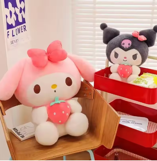 25CM Plushies Sanrio Kuromi & My Melody