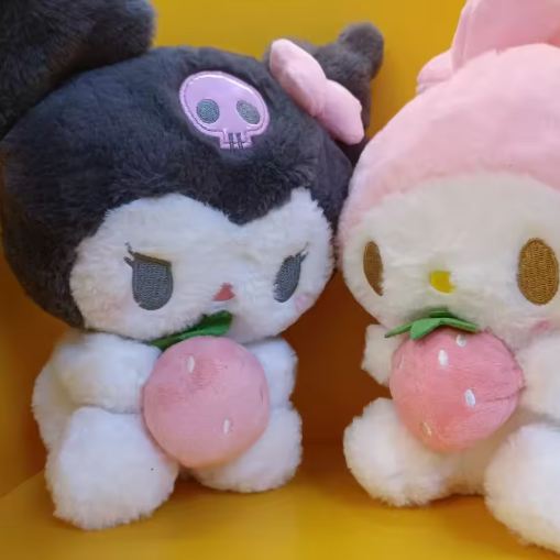 25CM Plushies Sanrio Kuromi & My Melody