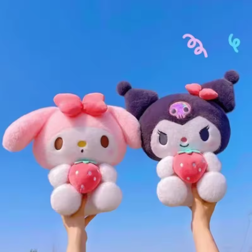 25CM Plushies Sanrio Kuromi & My Melody